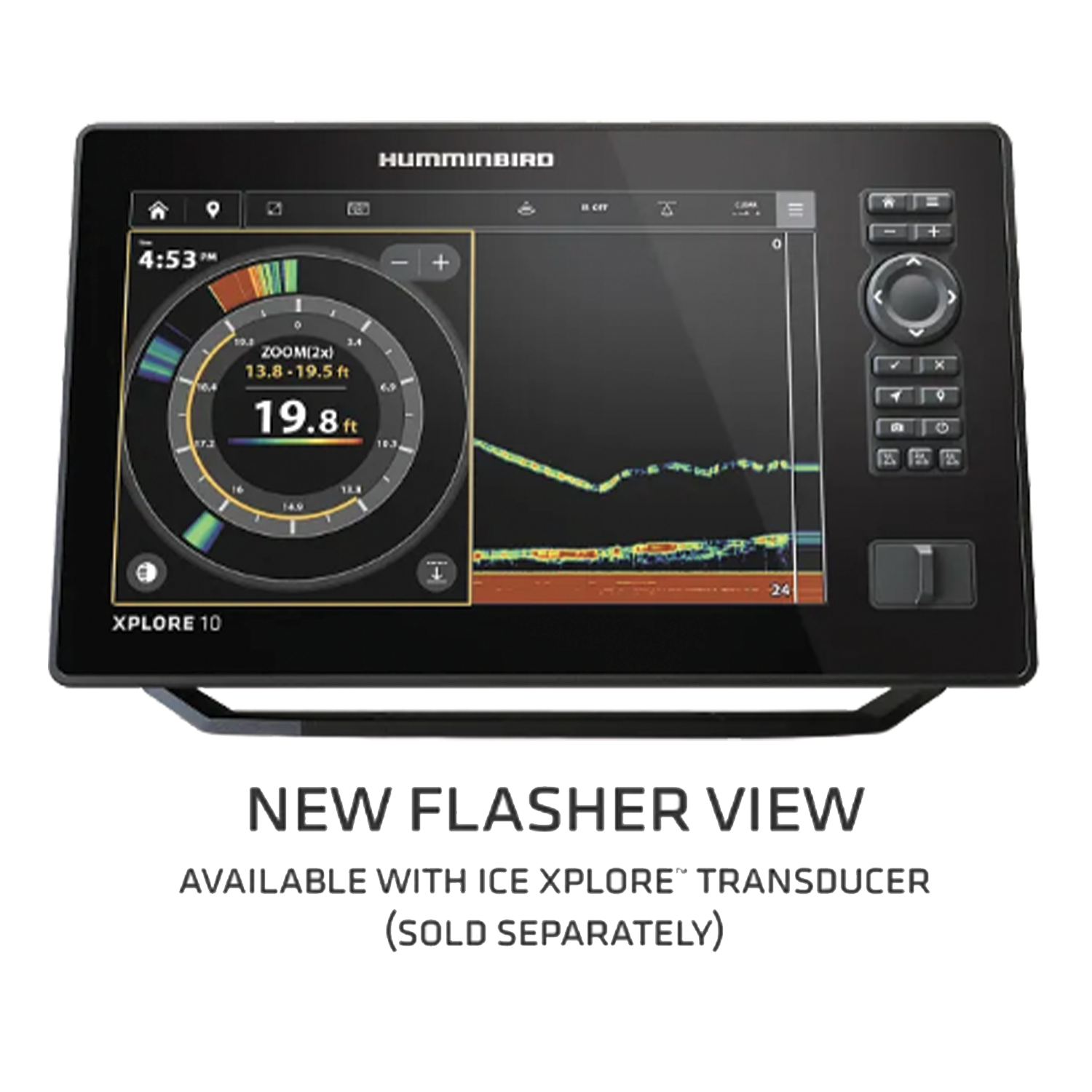 Humminbird ICE Xplore 10 w/ Mega Live 2