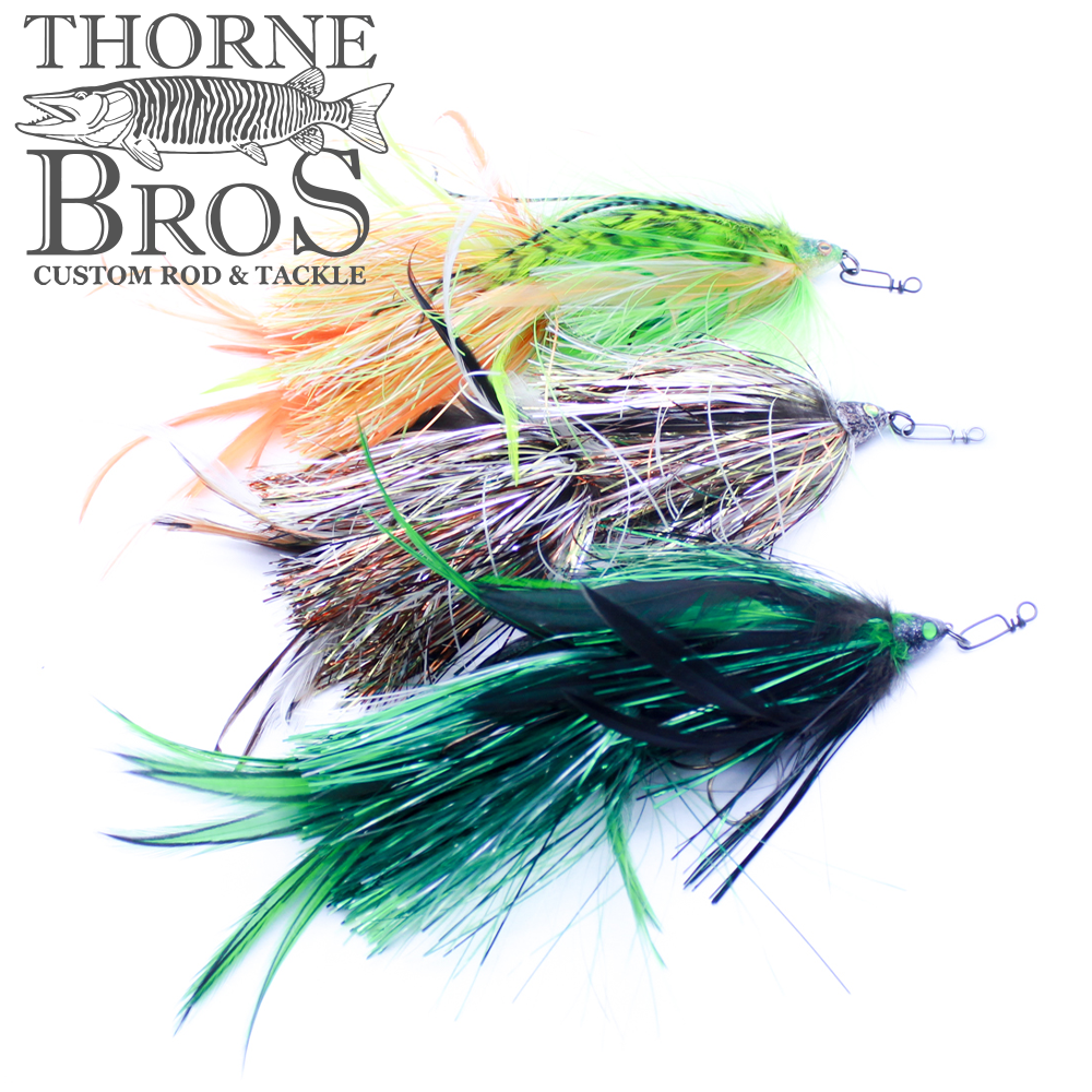custom fly fishing lures Muntz 2F Castable Flies