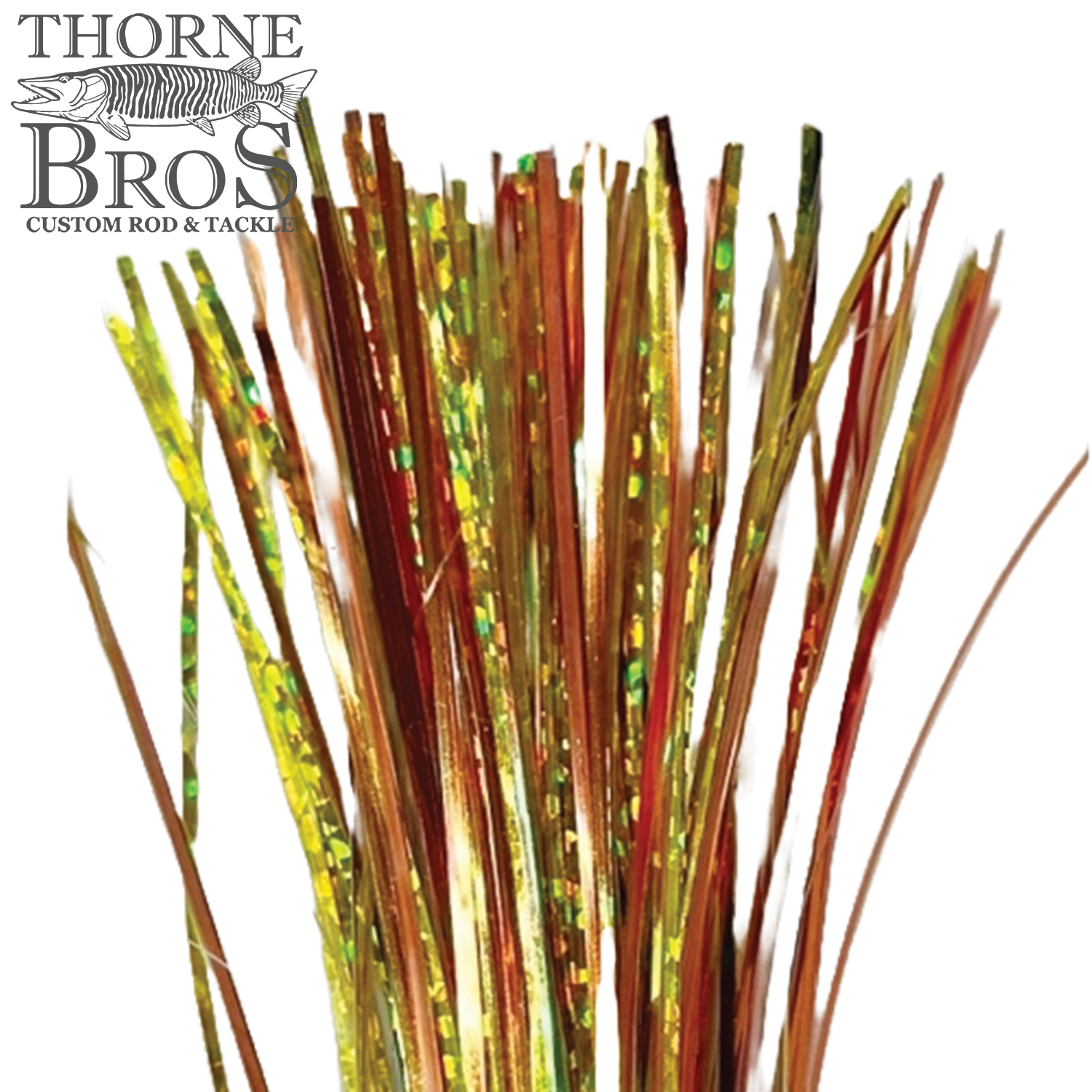 Thorne Brothers Pre-Tied Tinsel Skirt-Blended Tinsel