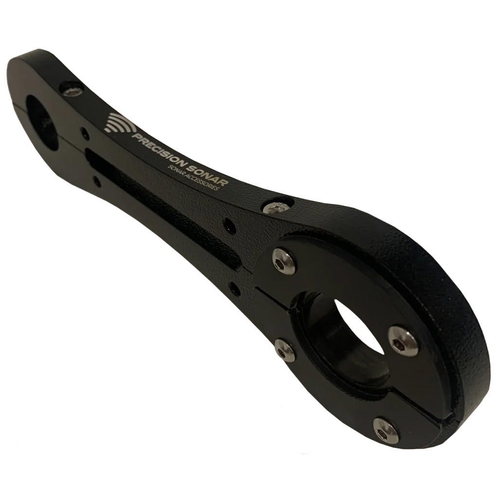 Precision Sonar Stabilizer Bracket for Humminbird 360 on Minn Kota Ultrex