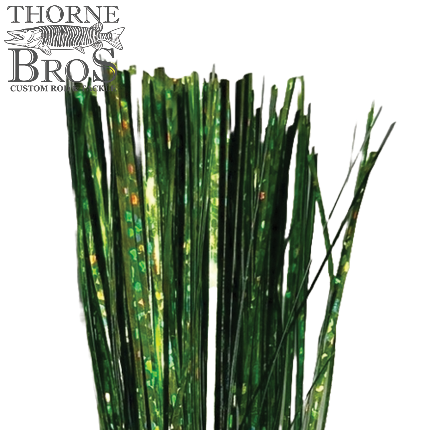 Thorne Brothers Pre-Tied Tinsel Skirt-Blended Tinsel