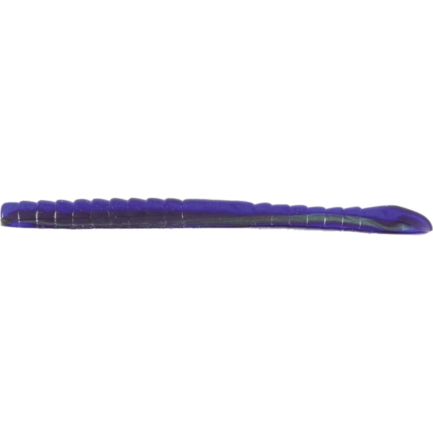 Missile Baits & Roboworm 4" Mini Magic Worm in purple, soft plastic fishing lure designed for freshwater fishing tackle.