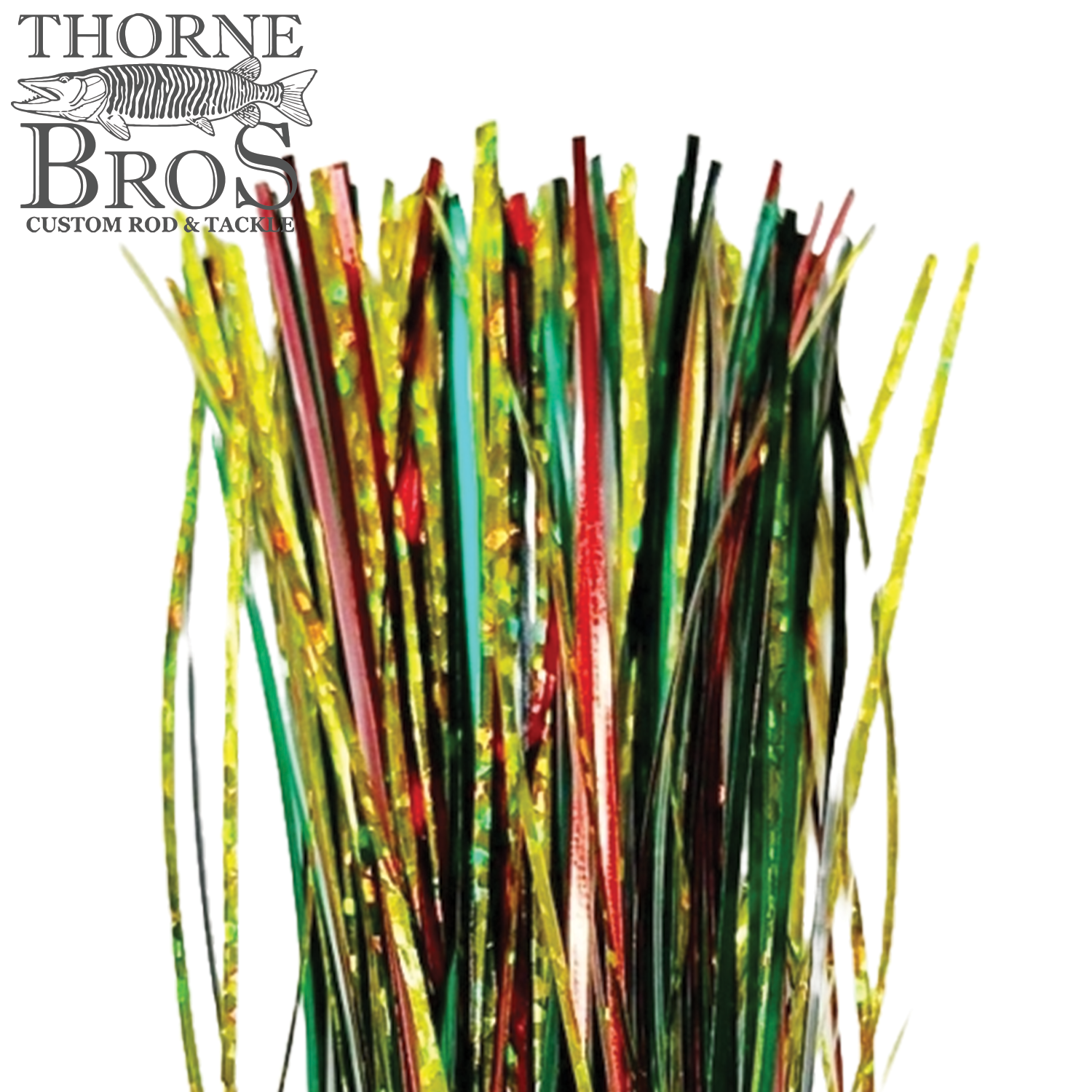 Thorne Brothers Pre-Tied Tinsel Skirt-Blended Tinsel