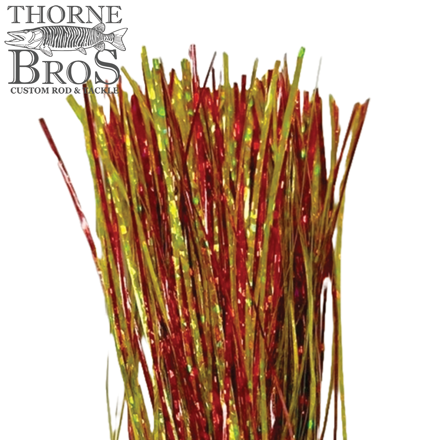 Thorne Brothers Pre-Tied Tinsel Skirt-Blended Tinsel