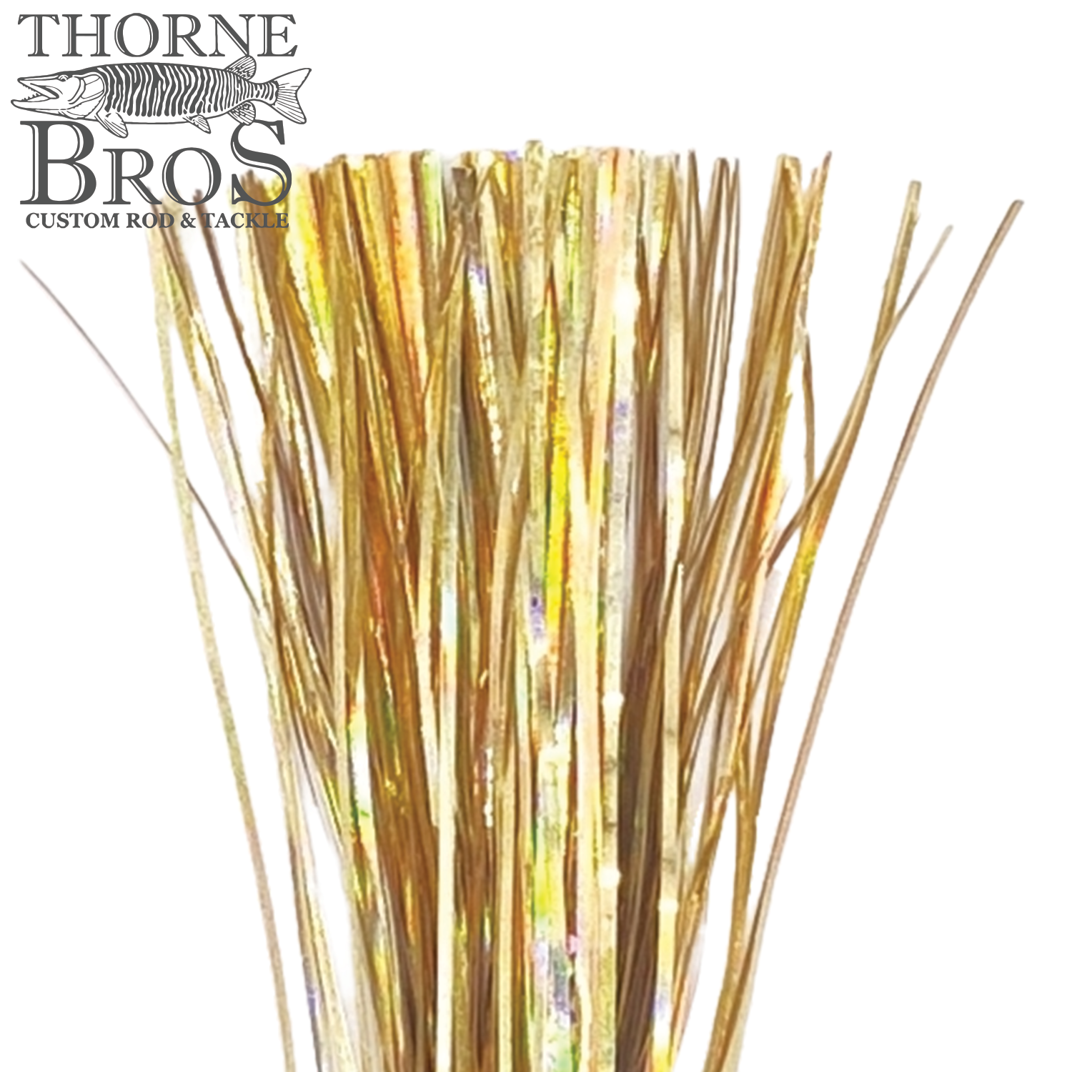 Thorne Brothers Pre-Tied Tinsel Skirt-Blended Tinsel