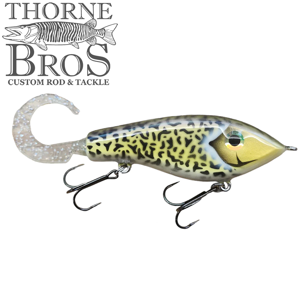 dancing fishing lure Shum Shum Mini Tap Dancer bluefish to snook Grandma Musky Lures Team Daiwa Daiwa Saltwater Color:Spilled Milk