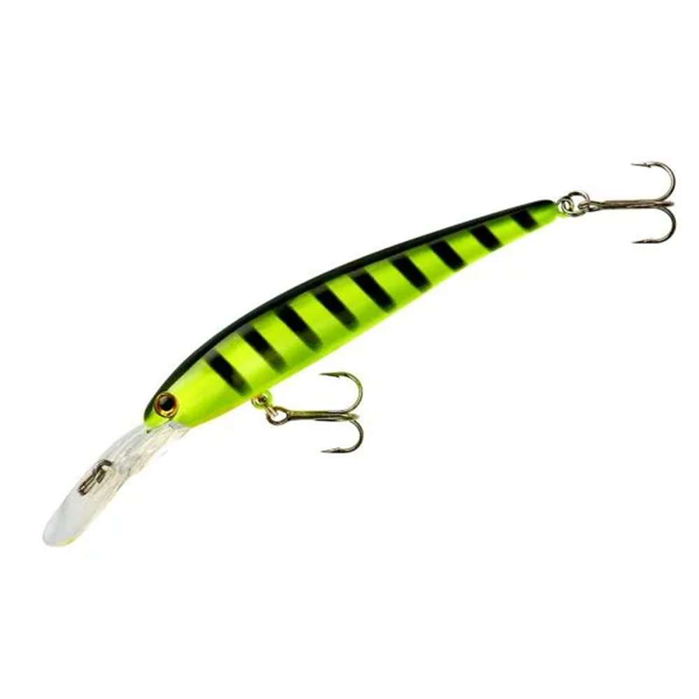 Bandit B-Shad Chartreuse Black Stripes
