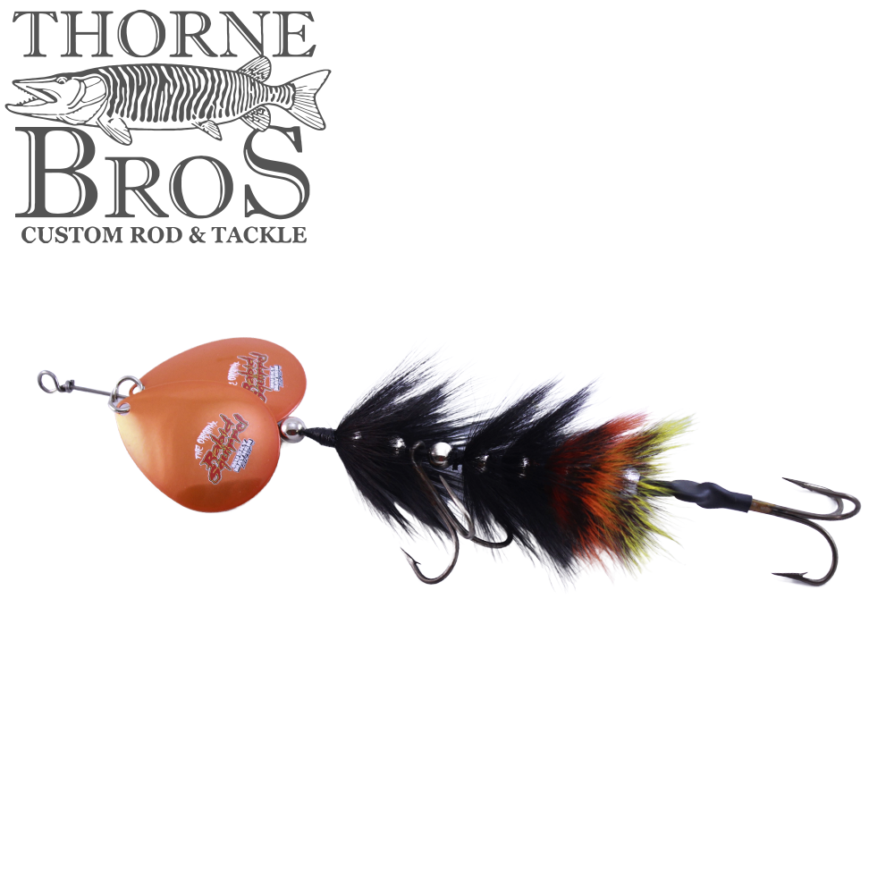 Musky Mayhem Rabid Squirrel 8" - Double Blades