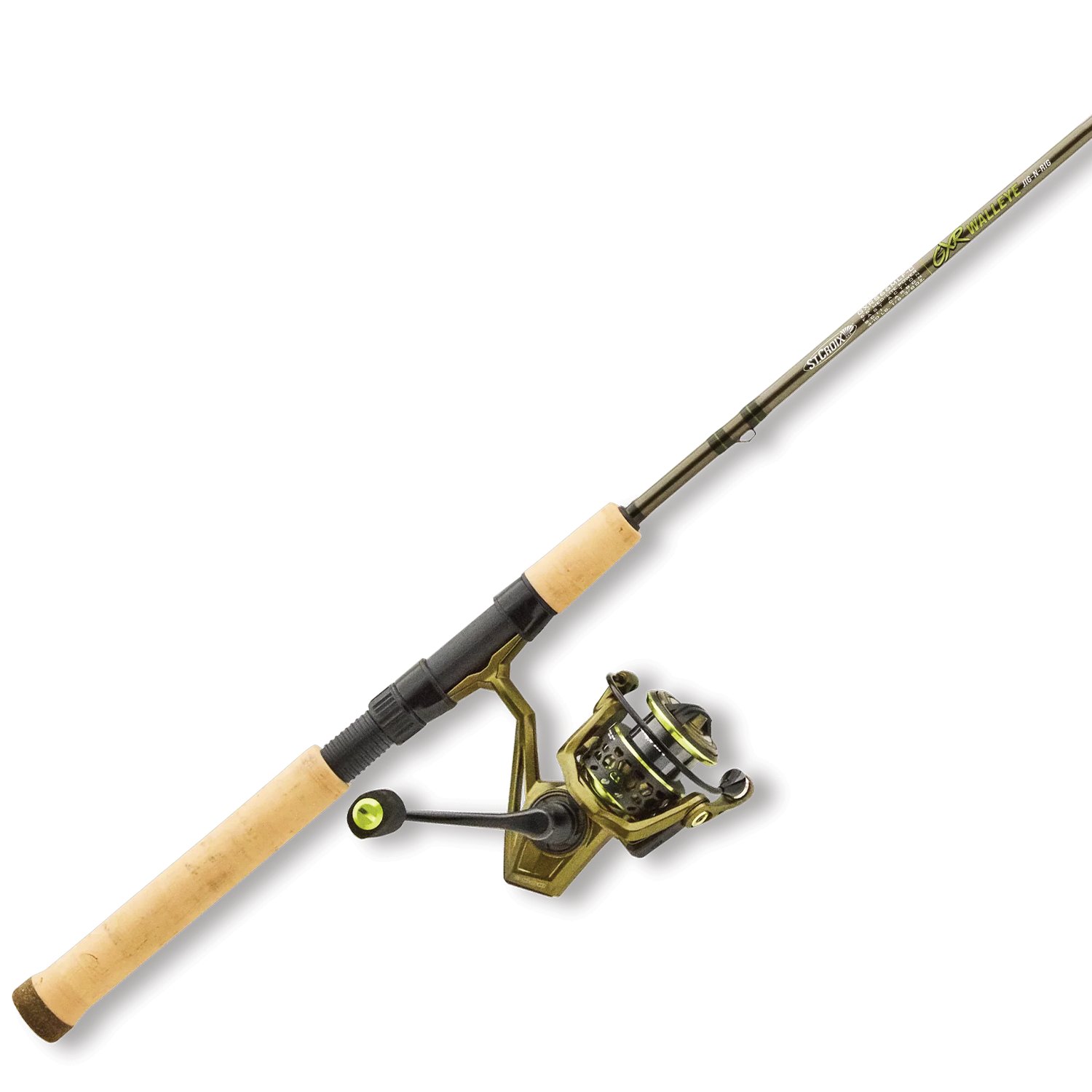 St. Croix GXR Walleye Combo - Spinning
