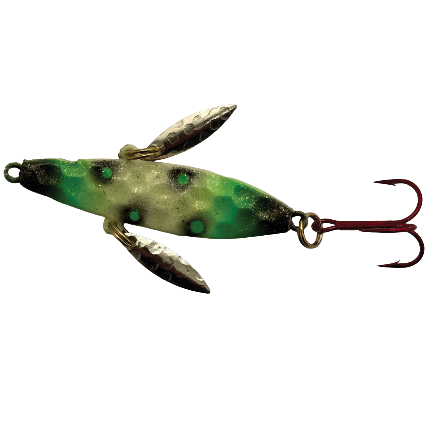 JR's Tackle Hammered Flasher Spoon