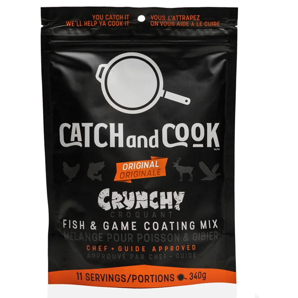Catch and Cook Original Crunchy Fish & Game Coating Mix