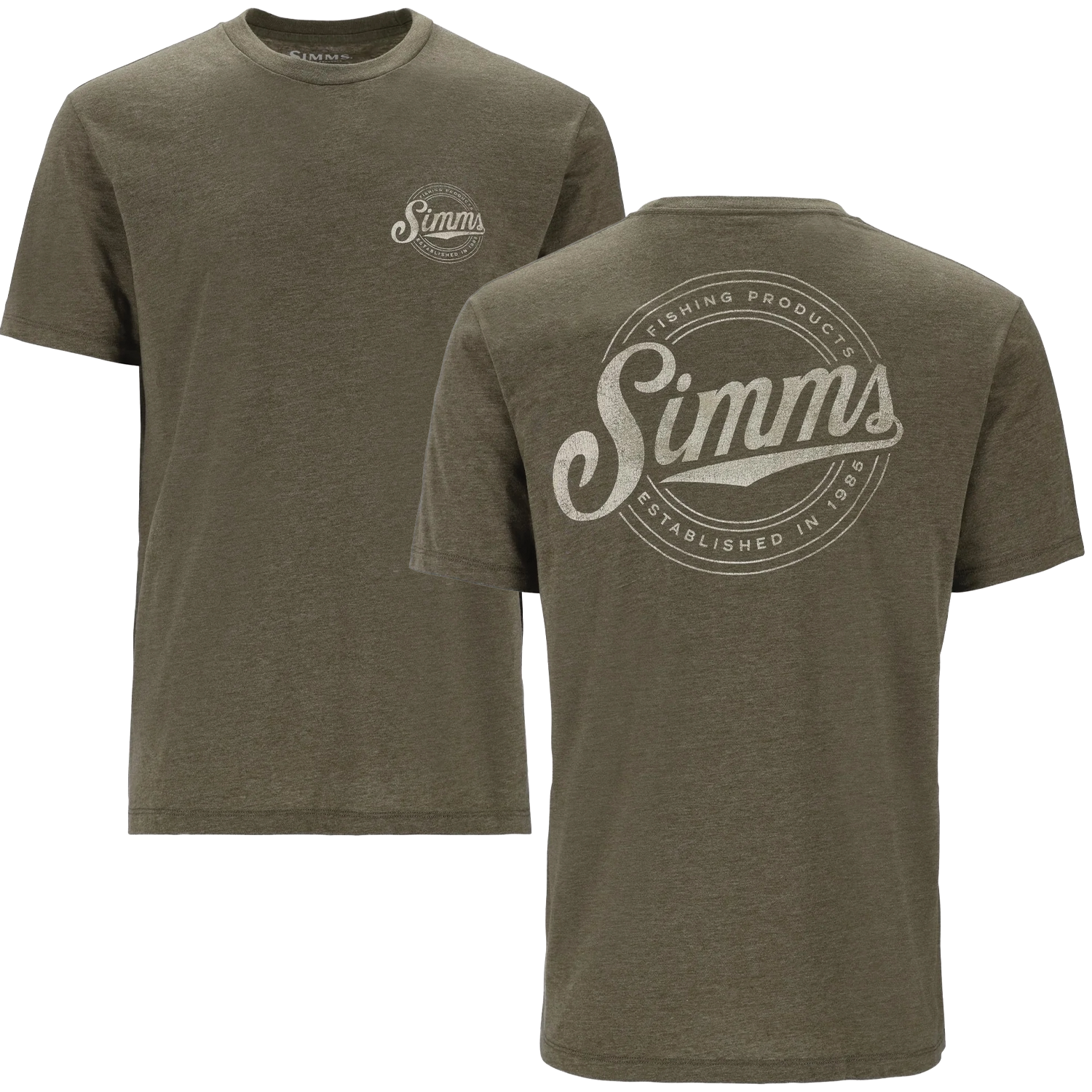 Simms Circle Lockup T-Shirt - Men's