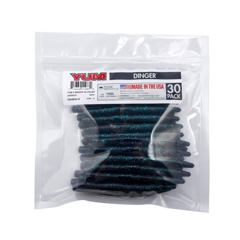 Yum Dinger Worm 4" - Bulk Pack