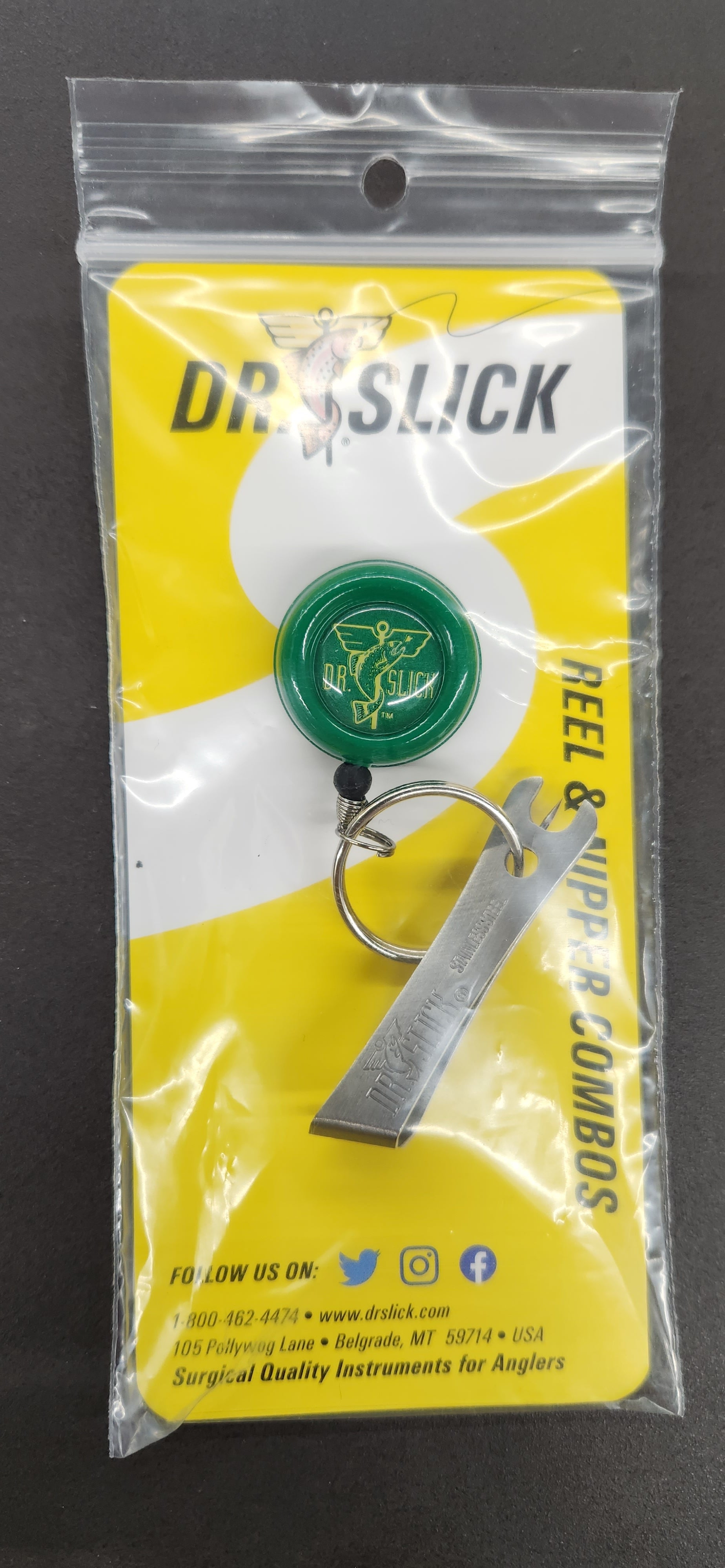 Dr Slick Dubbing Loop Tweezers - Fish Grit Durable Fishing Rods And