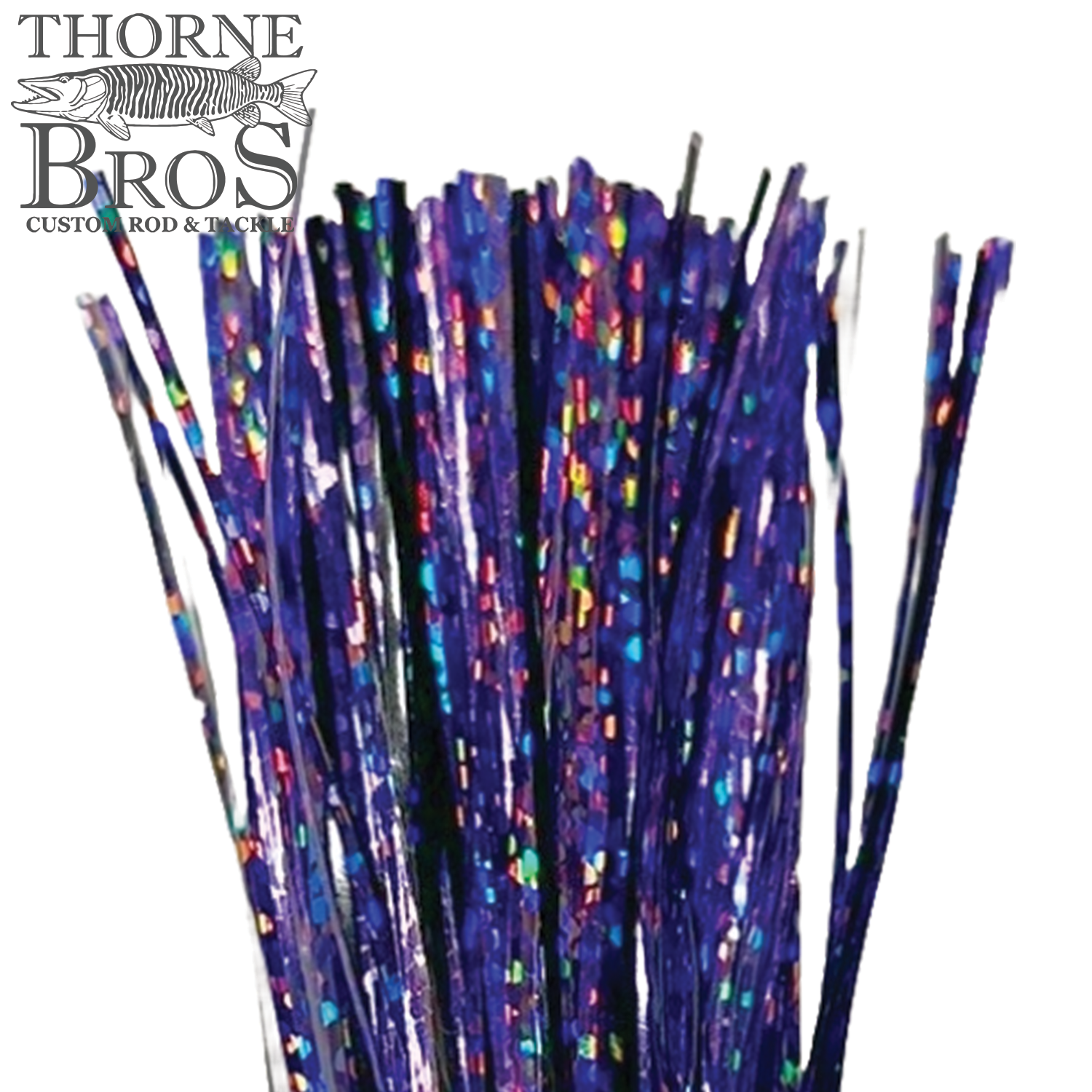 Thorne Brothers Pre-Tied Tinsel Skirt-Blended Tinsel
