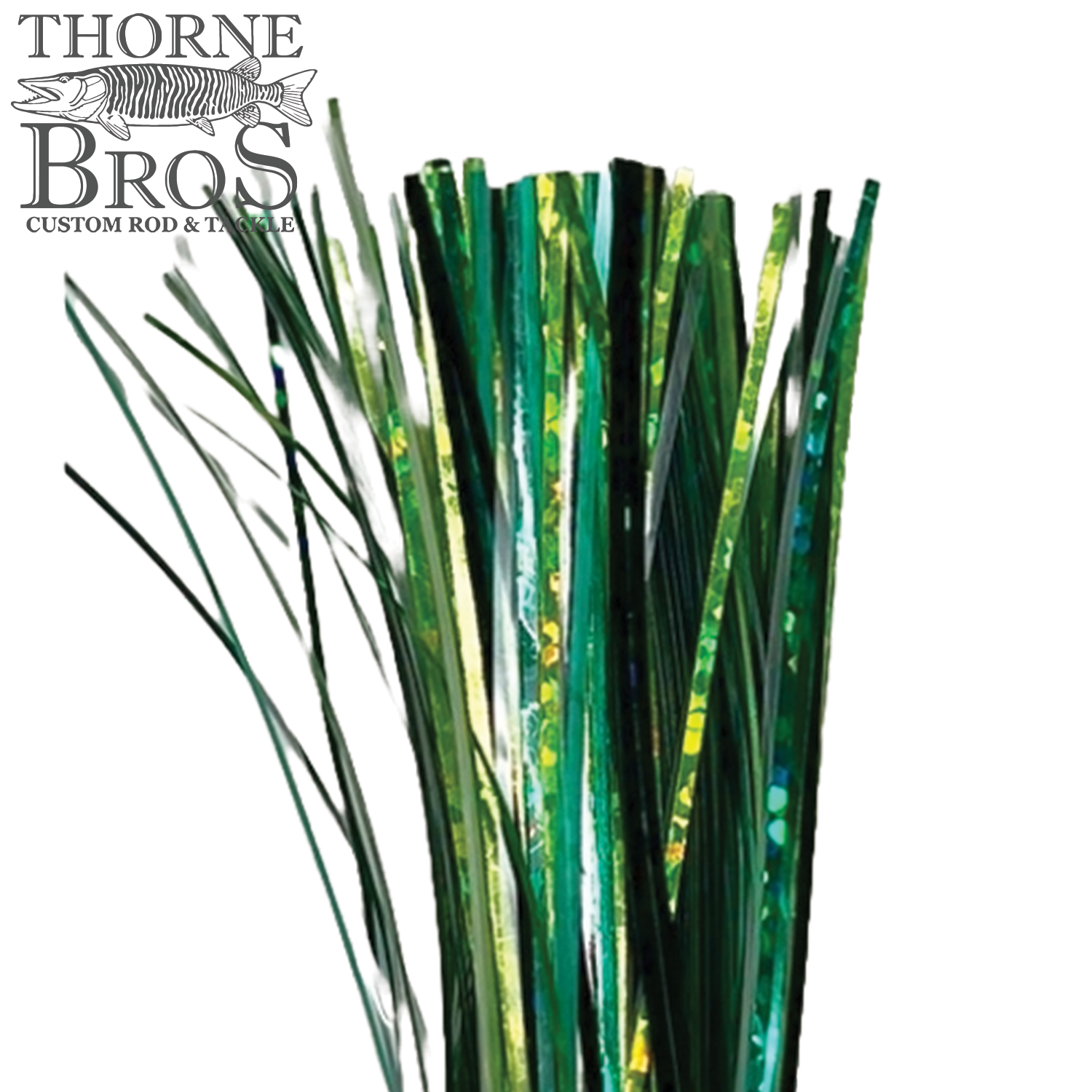 Thorne Brothers Pre-Tied Tinsel Skirt-Blended Tinsel