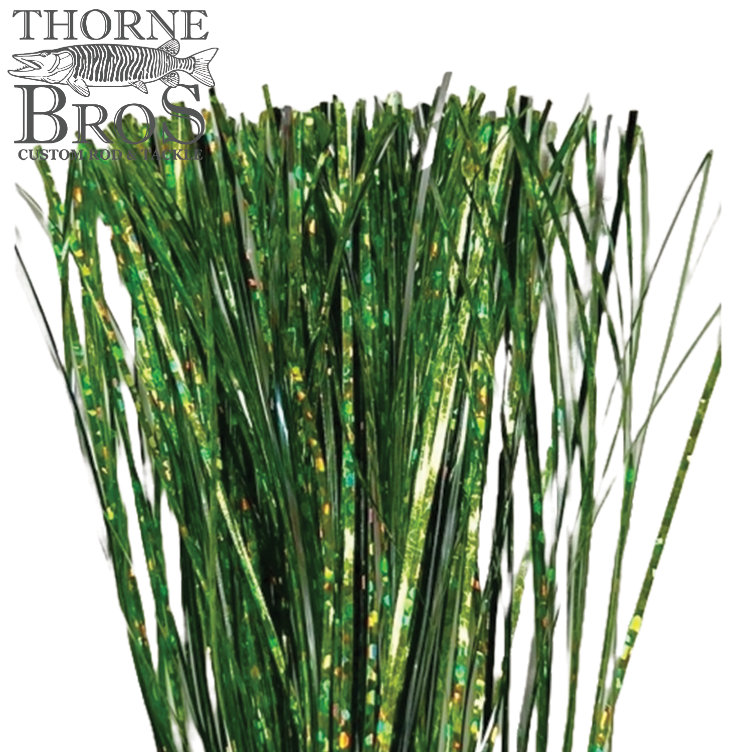 Thorne Brothers Pre-Tied Tinsel Skirt-Blended Tinsel