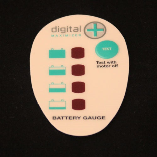 Minn Kota DECAL,BATT. METER PD V2 SW (~) P/N: 2316606