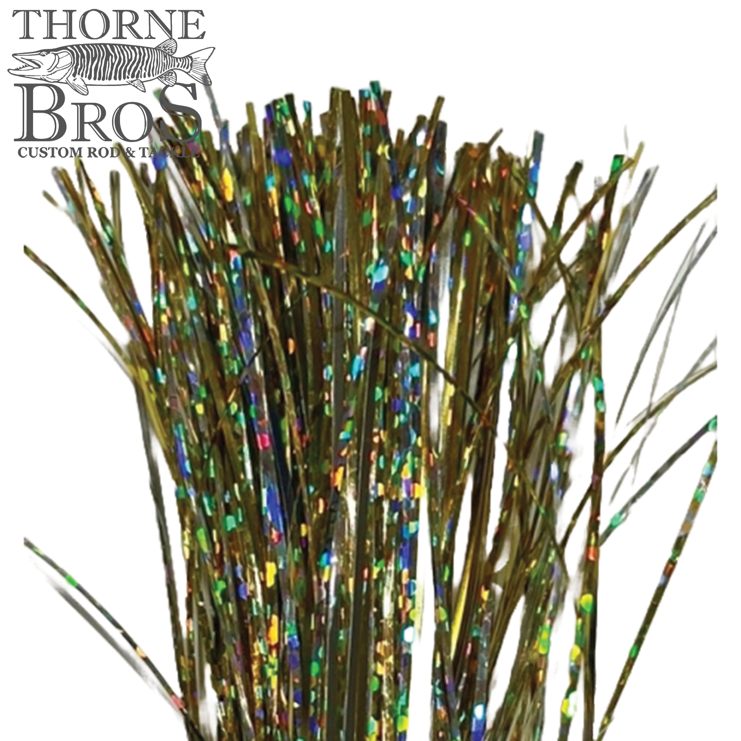 Thorne Brothers Pre-Tied Tinsel Skirt-Blended Tinsel