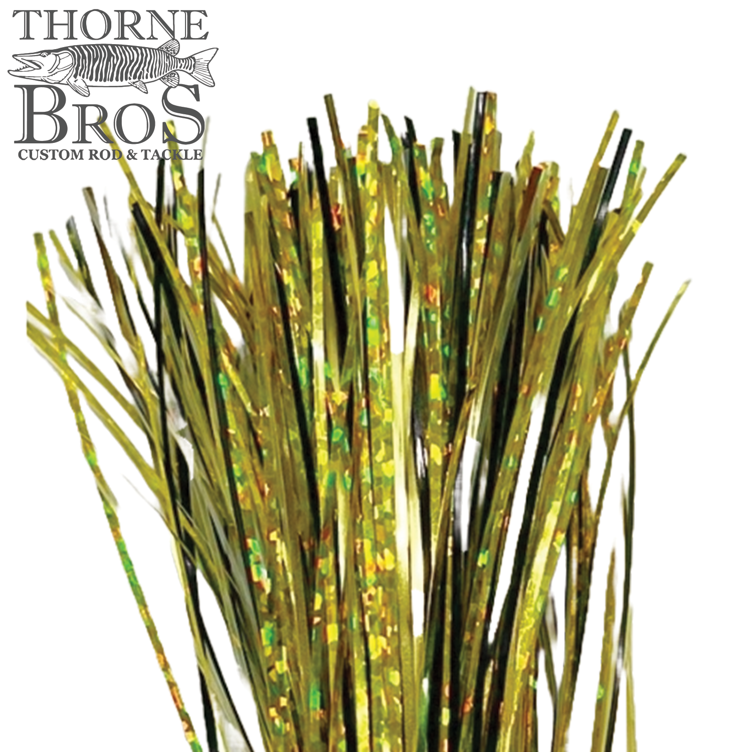 Thorne Brothers Pre-Tied Tinsel Skirt-Blended Tinsel