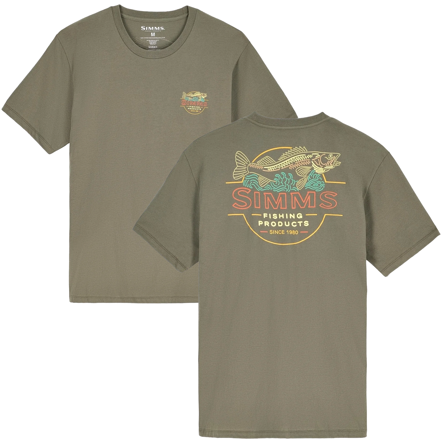 Simms Neon Draft T-Shirt - Men's