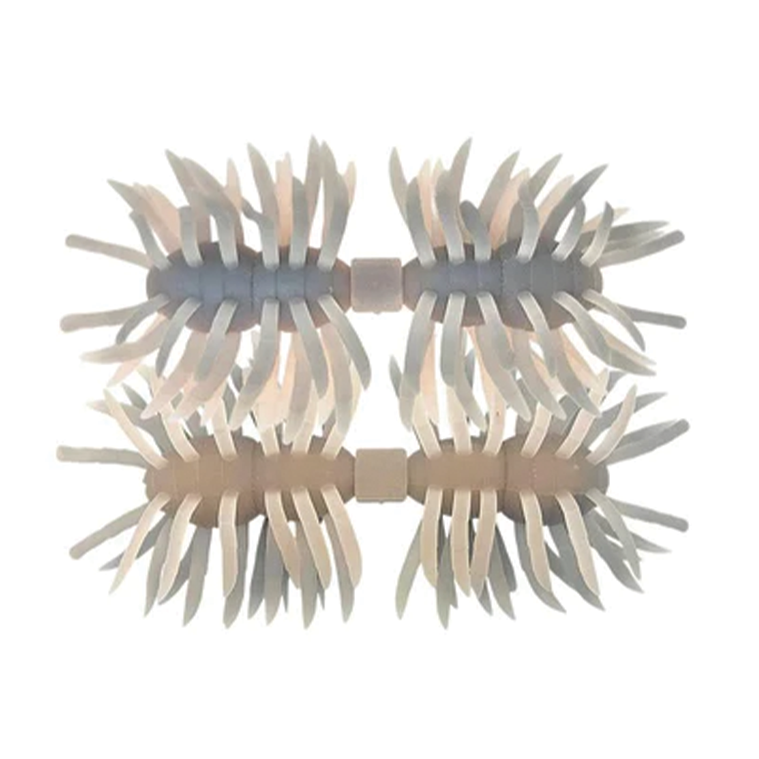 Imakatsu Hairy Spider Kujala 160 fishing lure with soft segmented body and multiple flexible appendages designed to mimic aquatic prey for effective fishing tackle use.