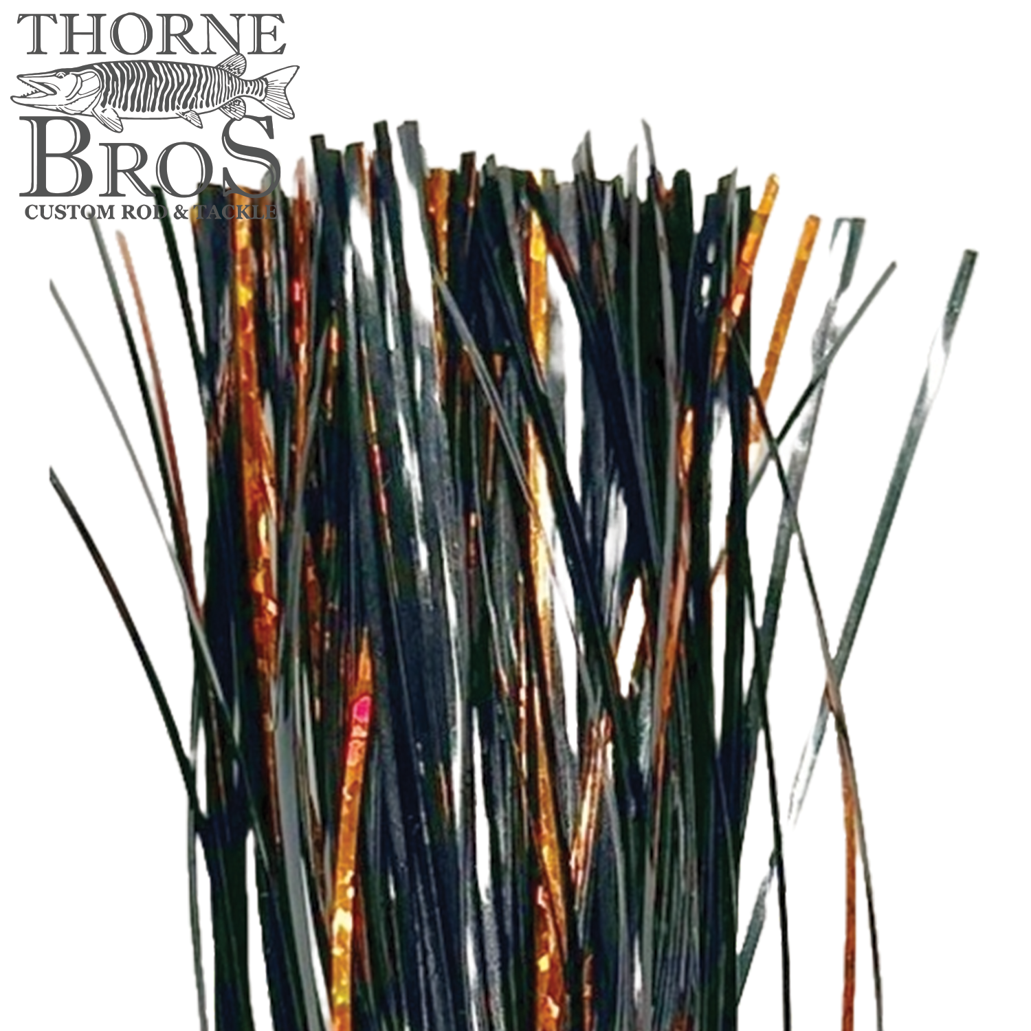 Thorne Brothers Pre-Tied Tinsel Skirt-Blended Tinsel