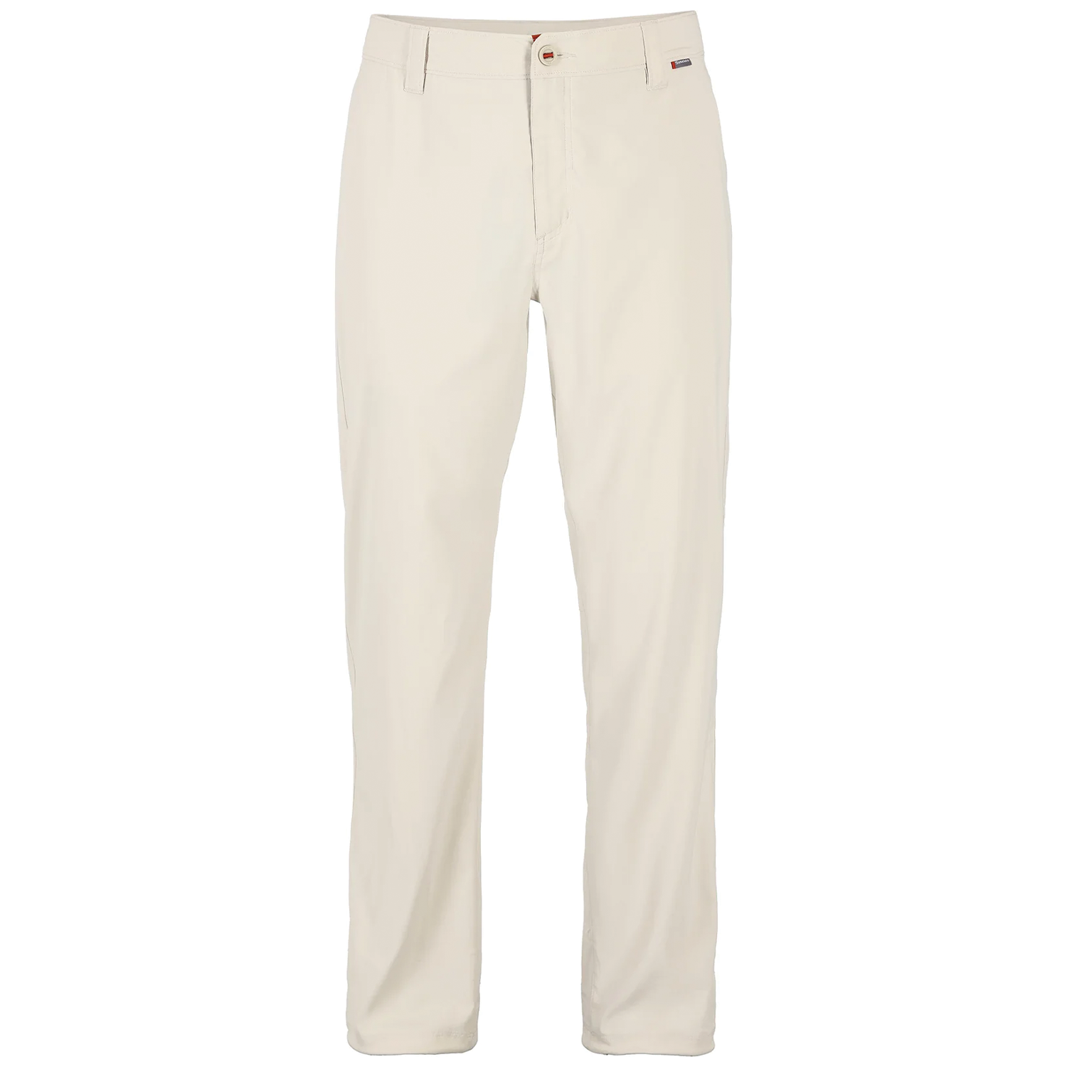 Simms Superlight Pants (NEW 2026) in light beige, designed for comfort and flexibility during fishing activities, made of lightweight breathable fabric ideal for outdoor use.