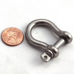 Minn Kota SHACKLE-ANCHOR 1/4 W/PIN SCREW  P/N: 2370806