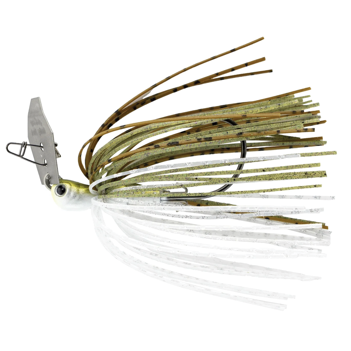 Simulated alt text for Z-Man Jackhammer Baby Jack Chatterbait for thorne-bros-custom-rod-tackle.myshopify.com. You are an expert SEO agent. You will generate an ALT text for this image. <Store_Context> Business Details: - Premier Midwest shop specializing in musky tackle...