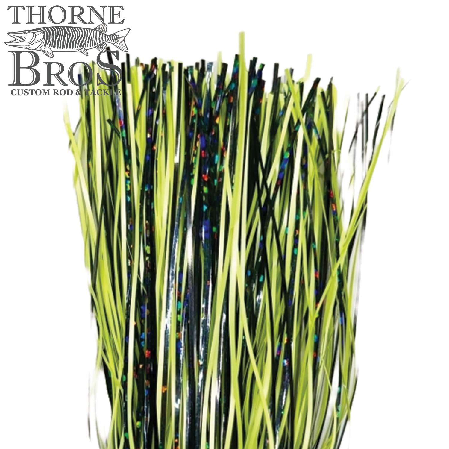 Thorne Brothers Pre-Tied Tinsel Skirt-Blended Tinsel
