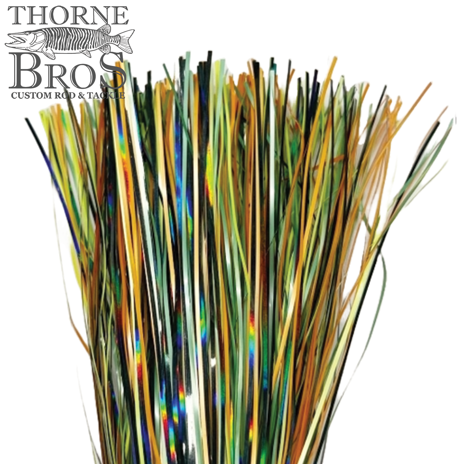 Thorne Brothers Pre-Tied Tinsel Skirt-Blended Tinsel