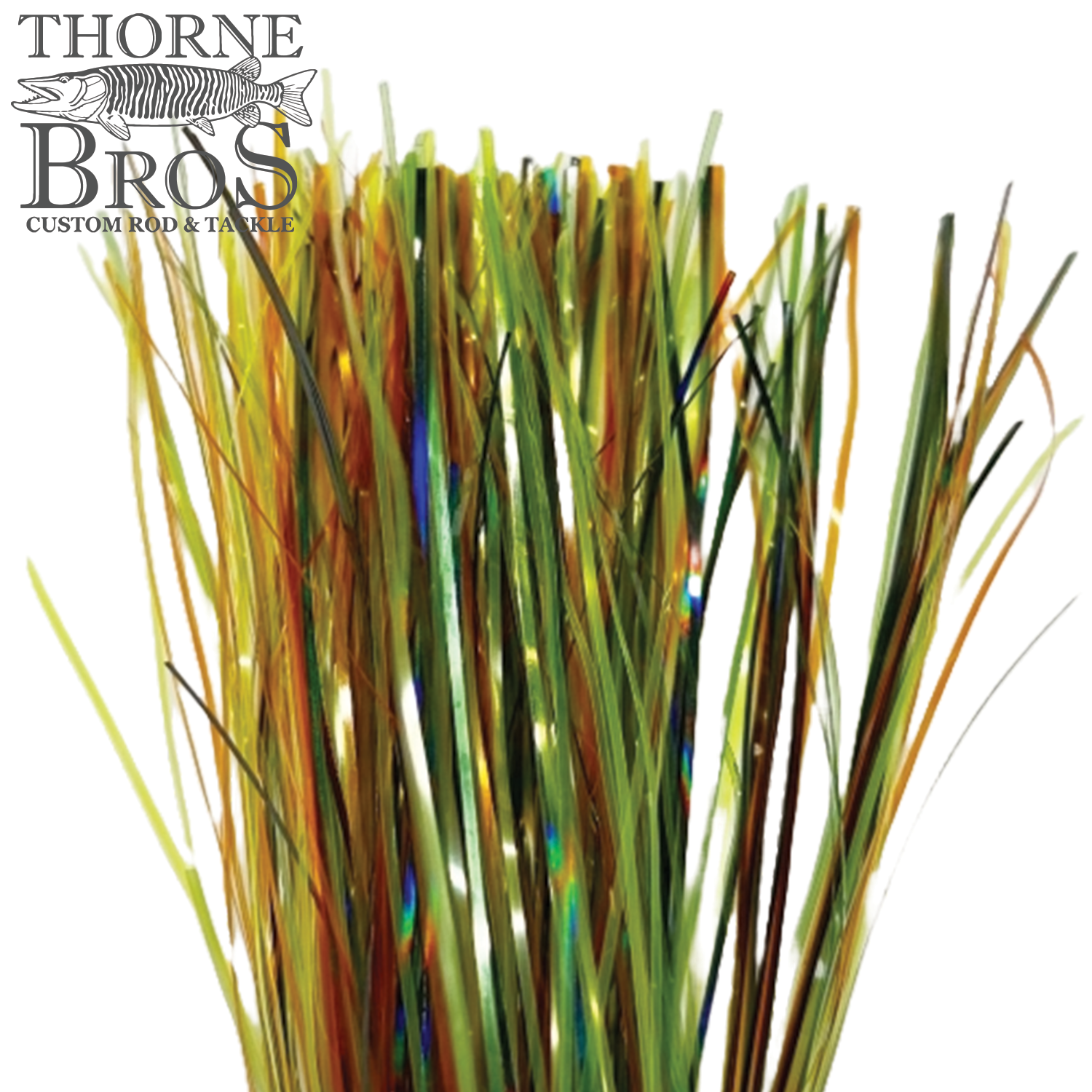 Thorne Brothers Pre-Tied Tinsel Skirt-Blended Tinsel
