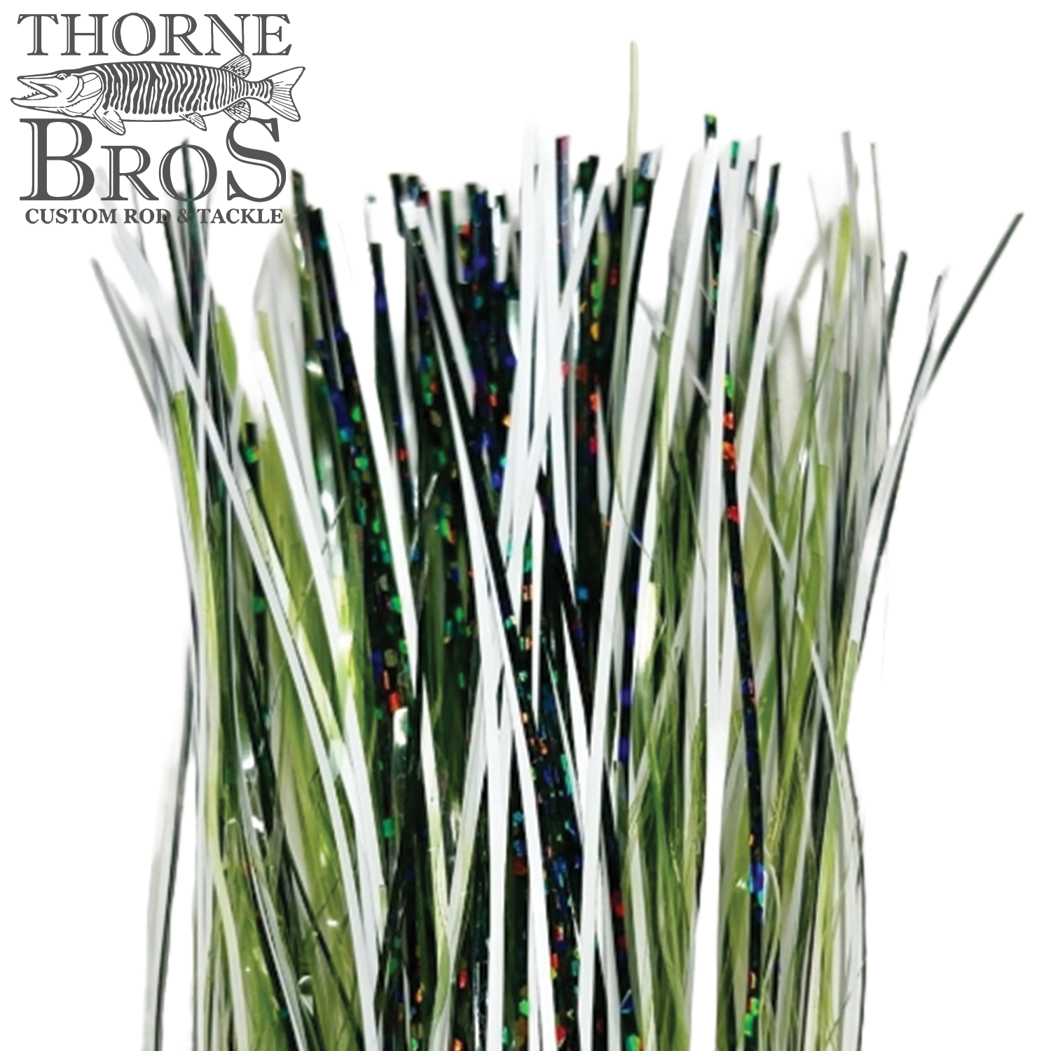 Thorne Brothers Pre-Tied Tinsel Skirt-Blended Tinsel