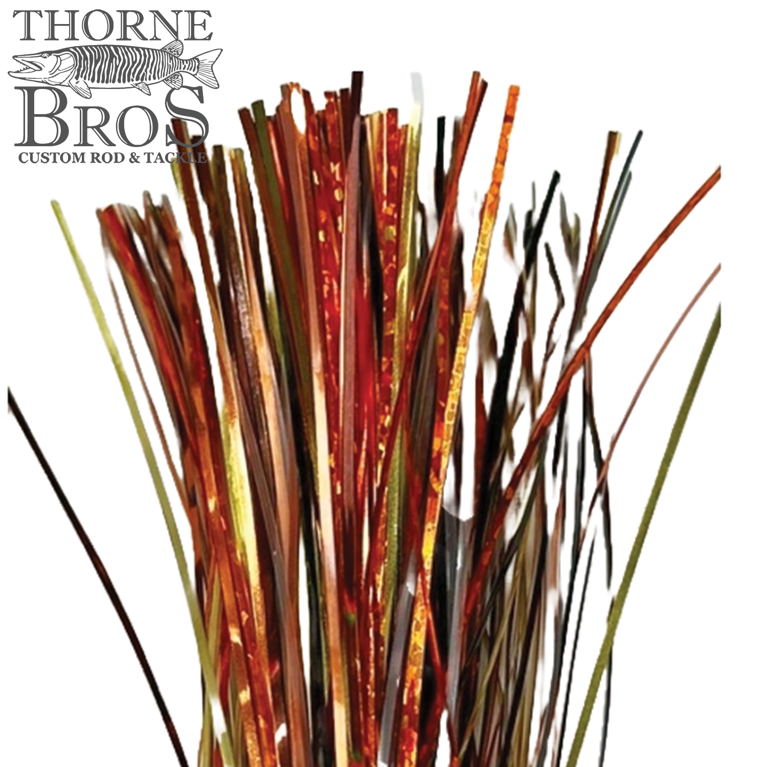Thorne Brothers Pre-Tied Tinsel Skirt-Blended Tinsel