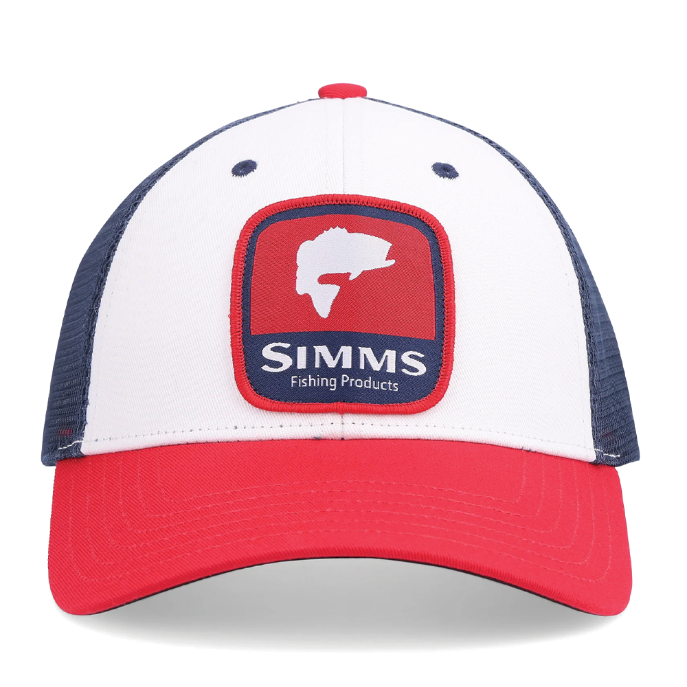 Simms Bass Patch Trucker Hat