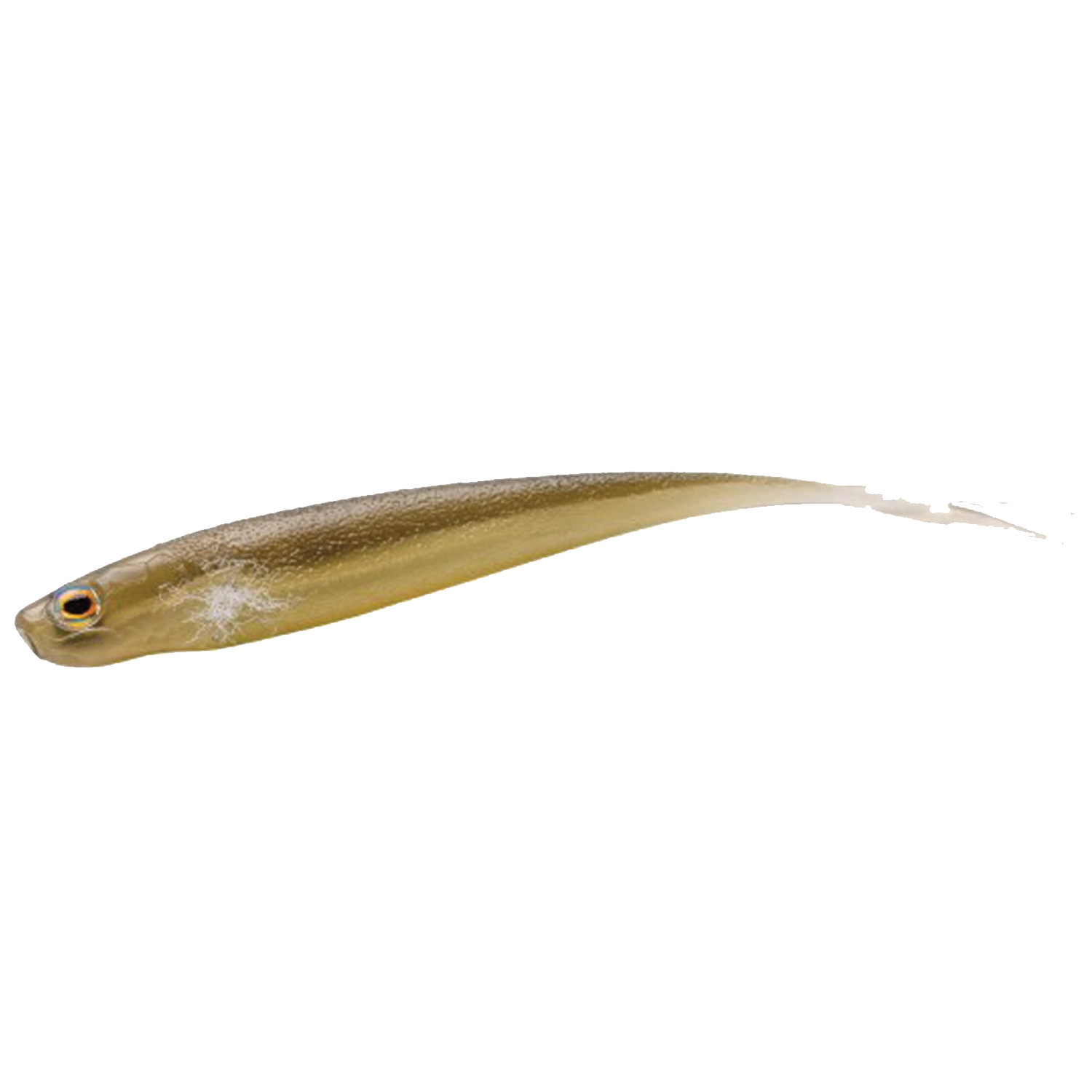Engine Like ThreeNine ES fishing lure designed to mimic a small baitfish with a slender, natural brown and tan body and lifelike eyes for effective fishing tackle use.