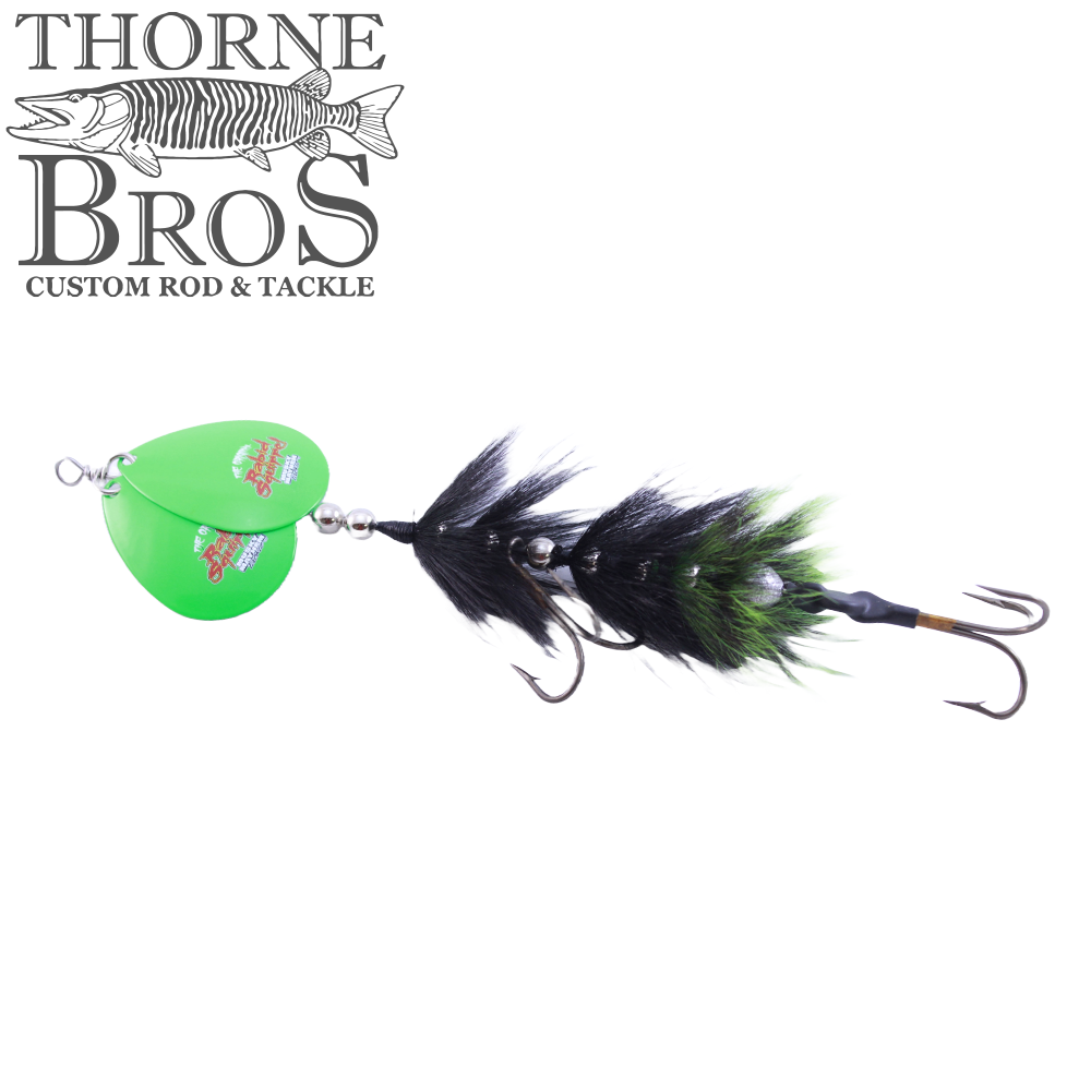 Musky Mayhem Rabid Squirrel 8" - Double Blades