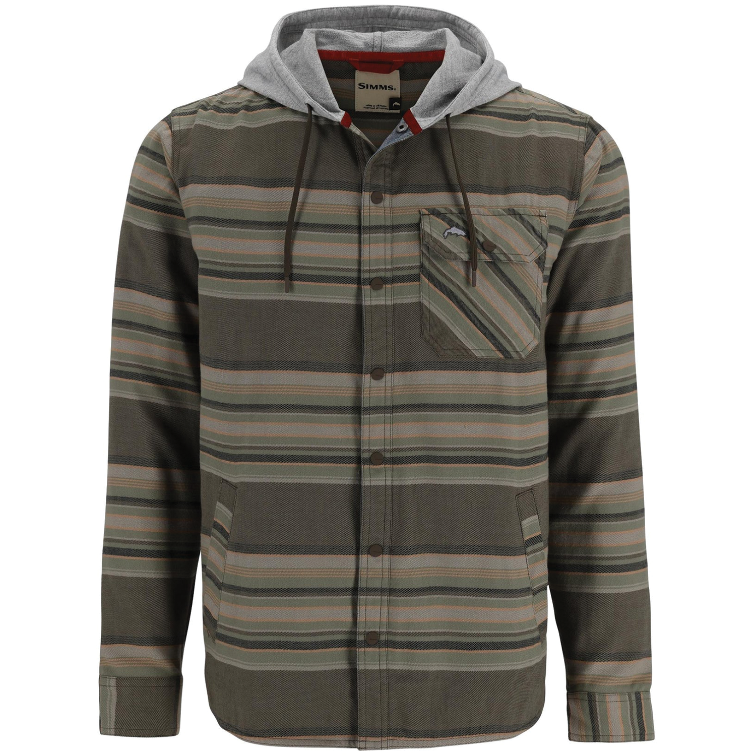 Simms Santee Flannel Hoody - Men's