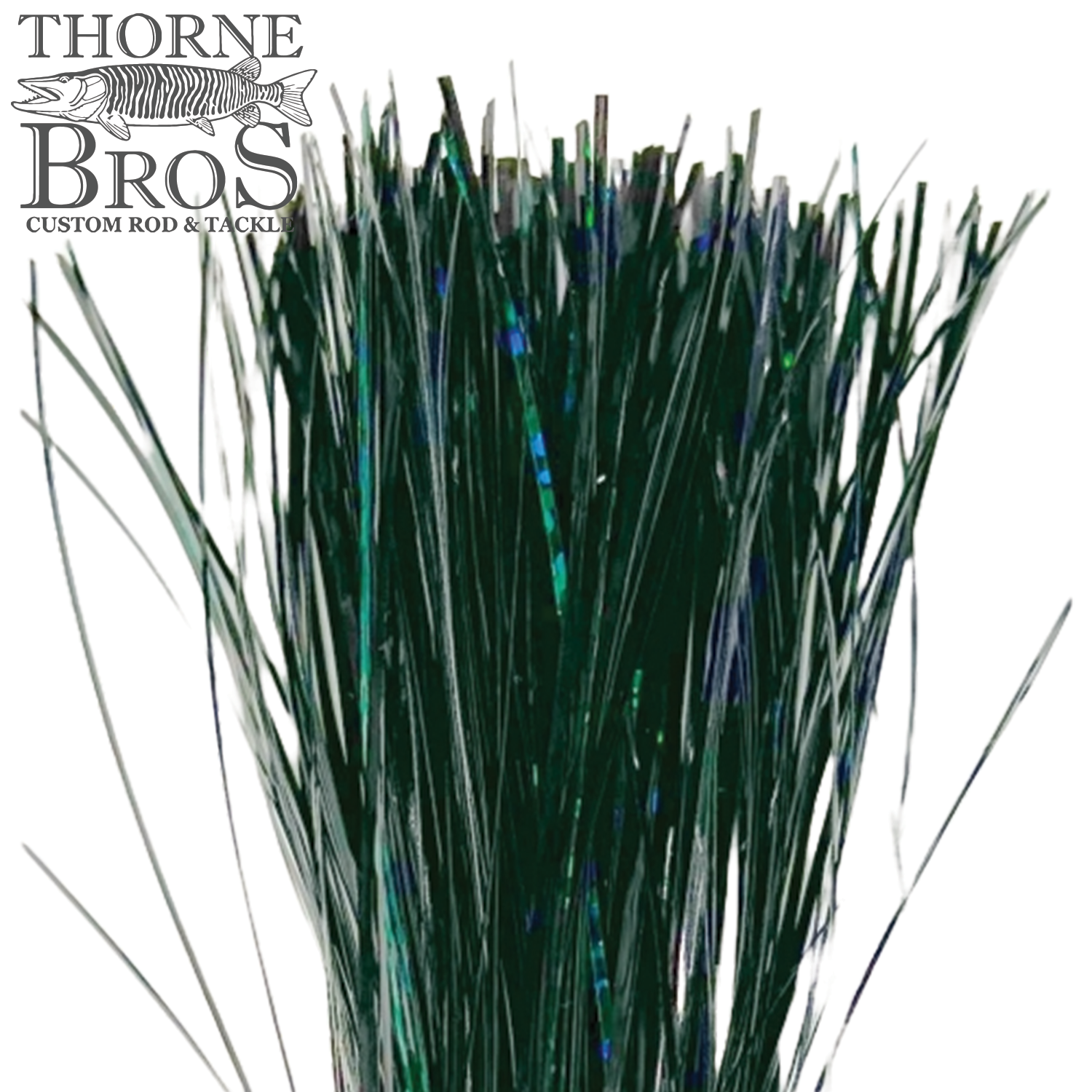 Thorne Brothers Pre-Tied Tinsel Skirt-Blended Tinsel
