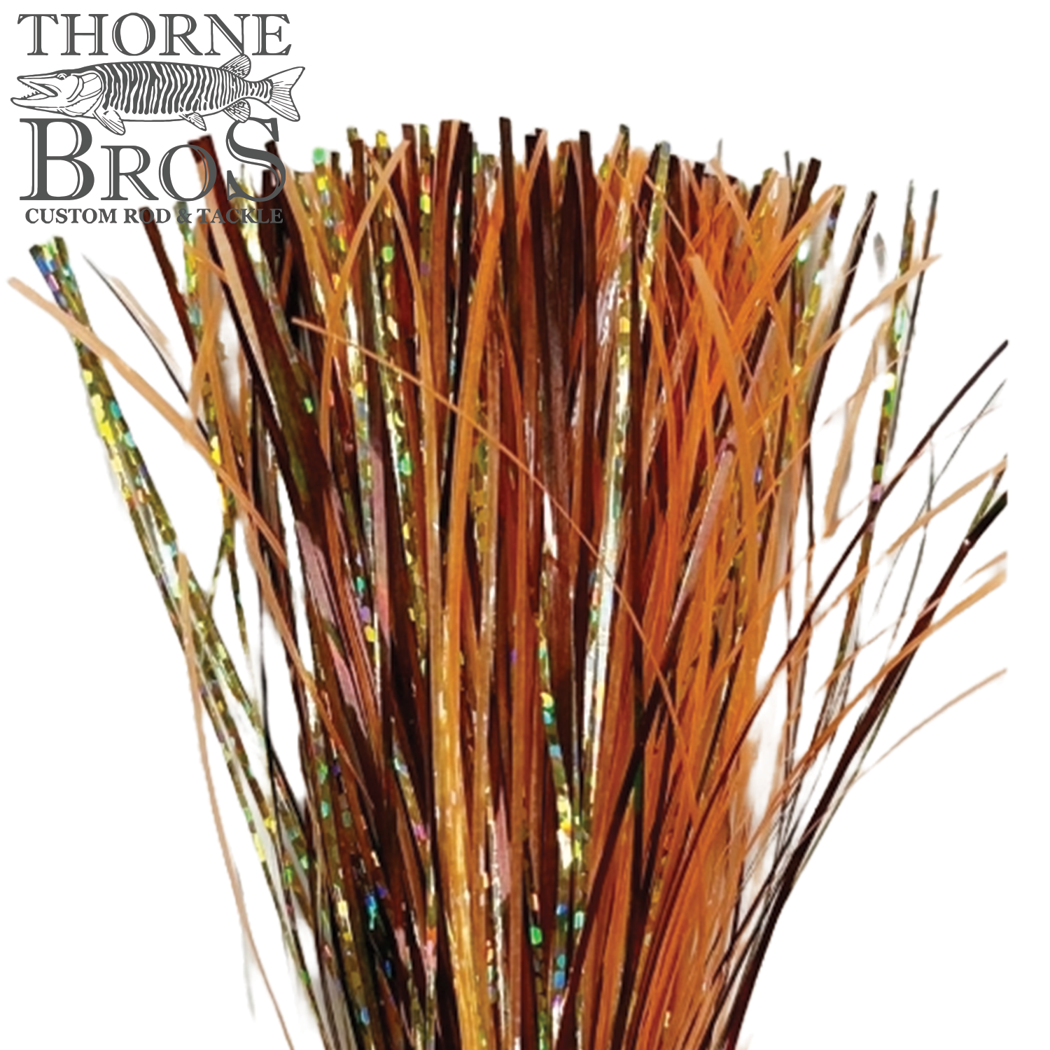 Thorne Brothers Pre-Tied Tinsel Skirt-Blended Tinsel