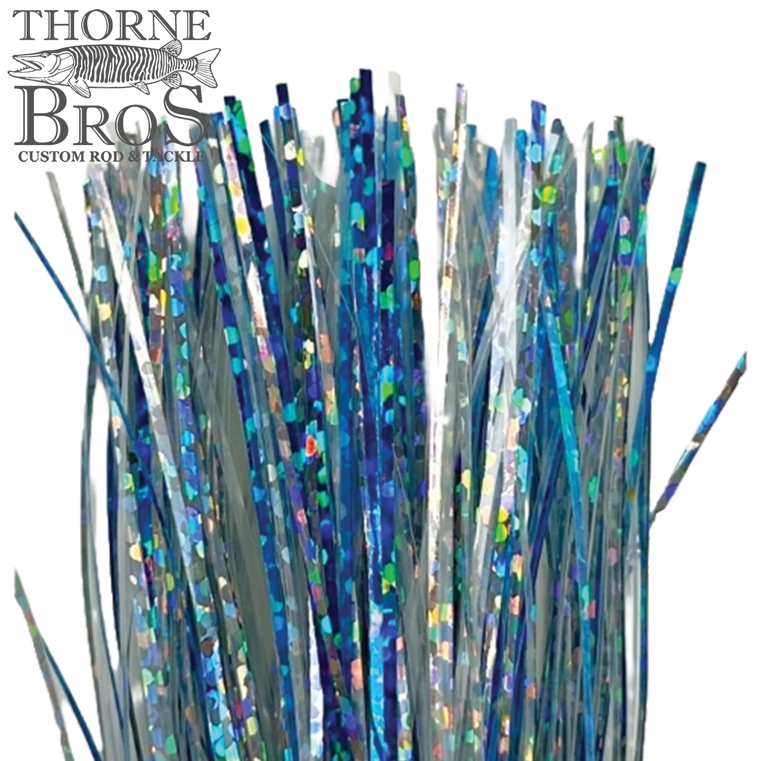 Thorne Brothers Pre-Tied Tinsel Skirt-Blended Tinsel