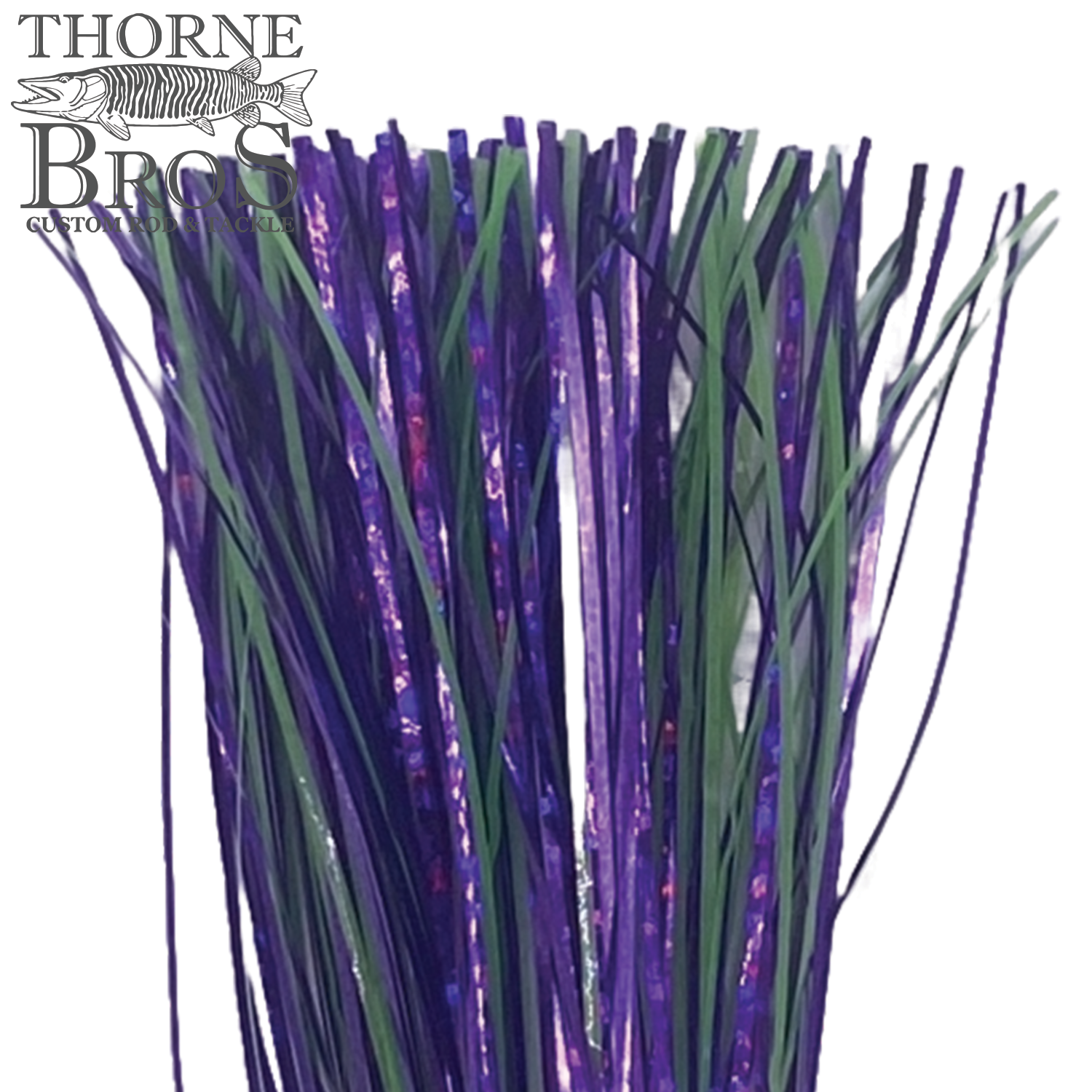 Thorne Brothers Pre-Tied Tinsel Skirt-Blended Tinsel