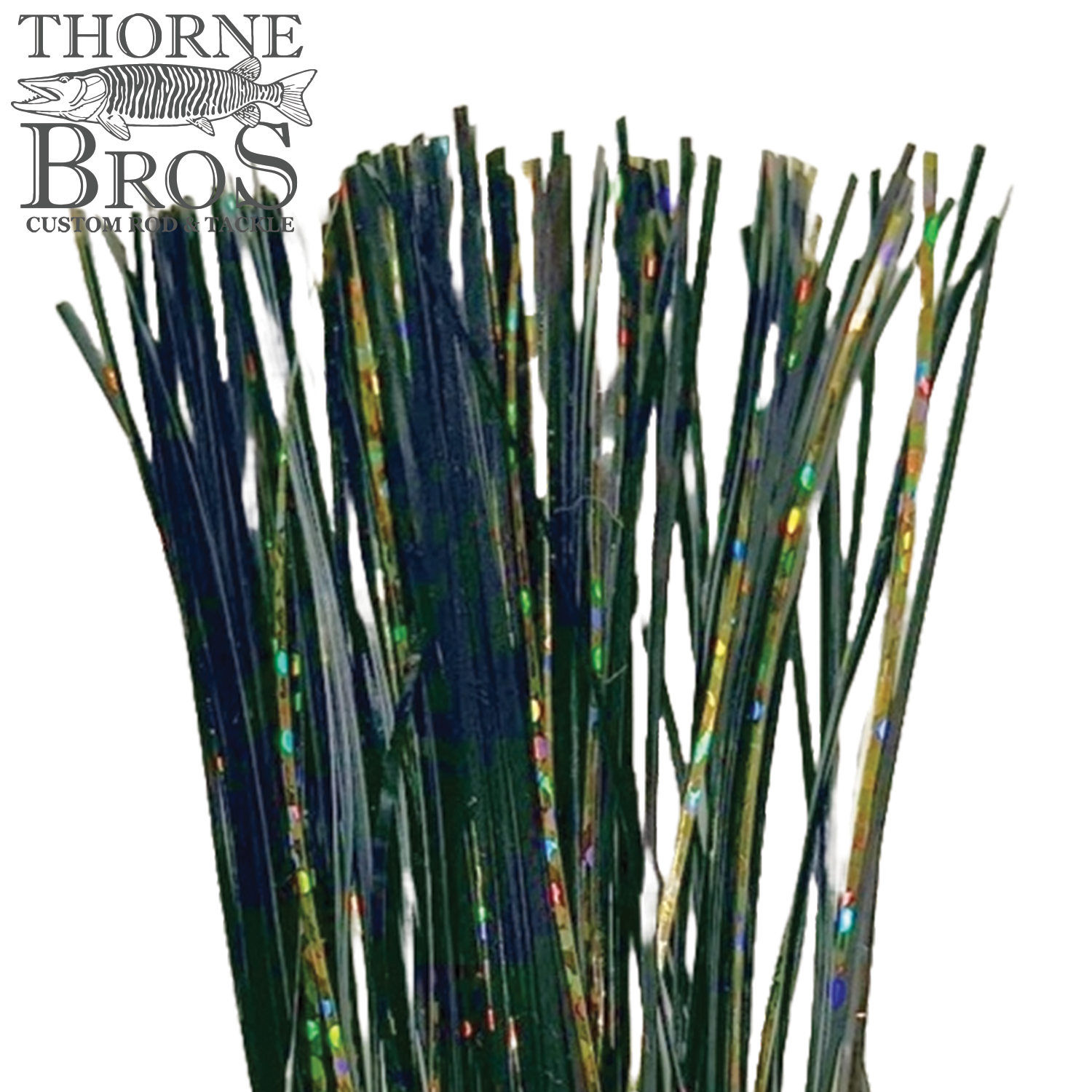 Thorne Brothers Pre-Tied Tinsel Skirt-Blended Tinsel