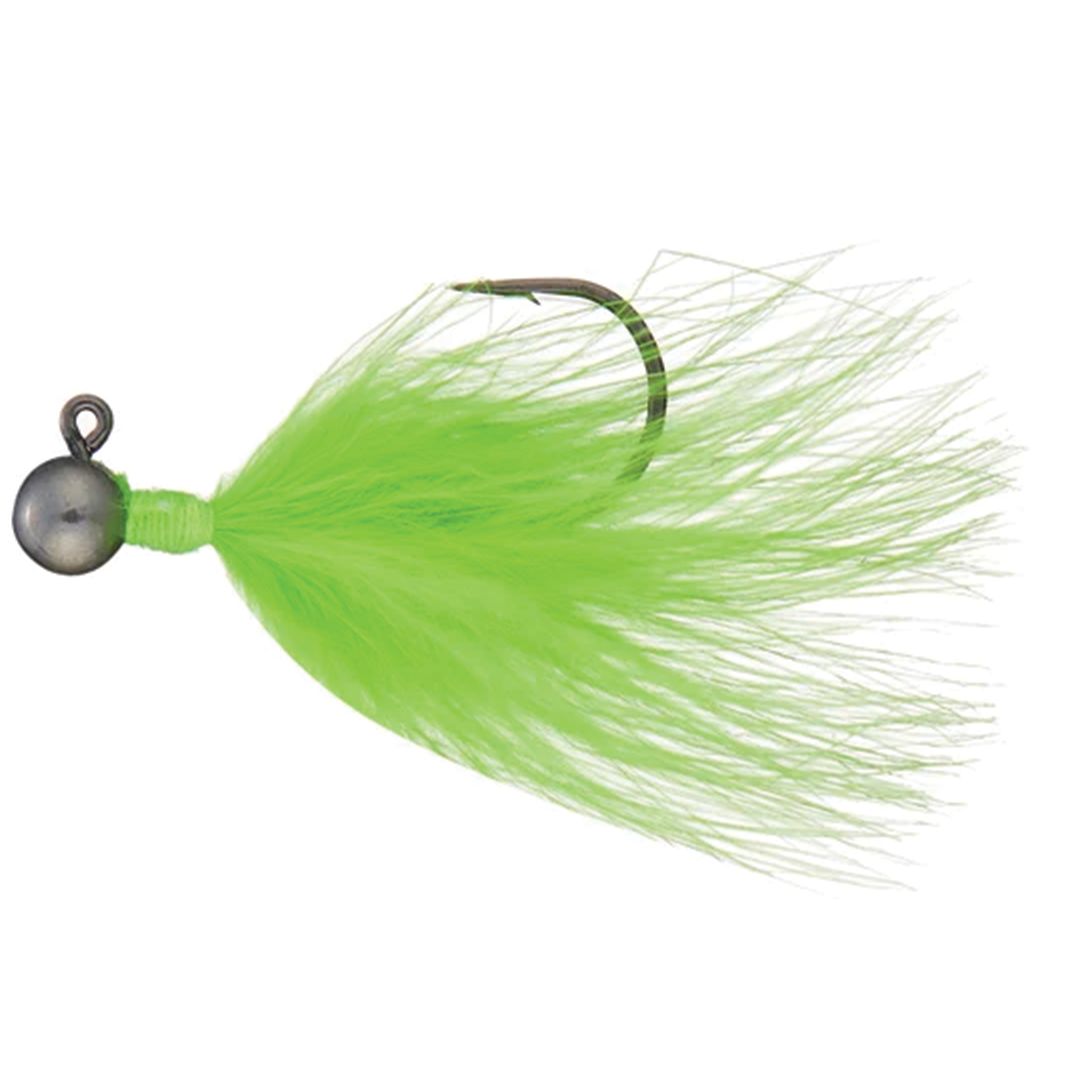 Queen Tackle Tungsten Ping Jig (Marabou Hair)