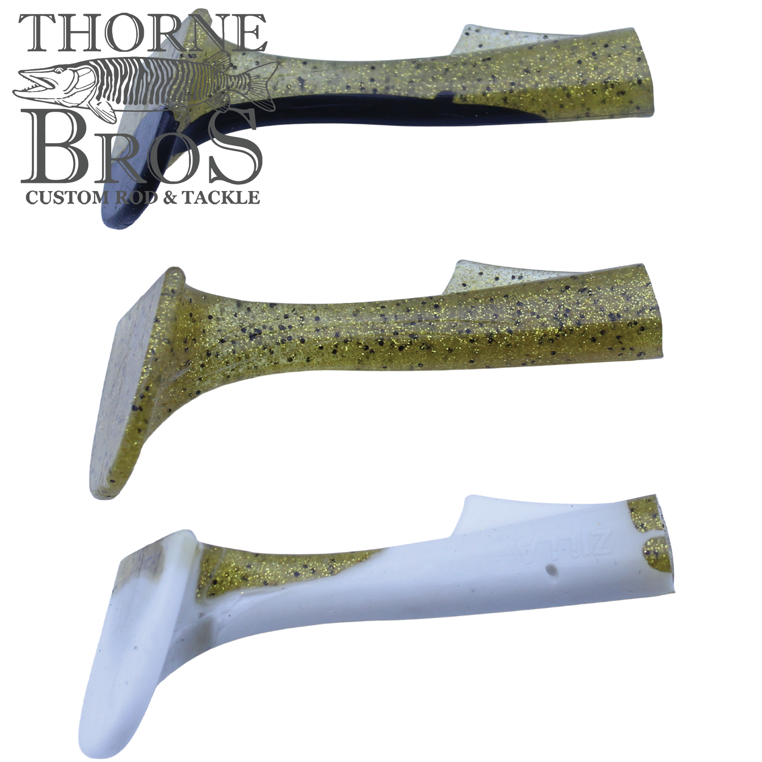 Zilla Baits Junior Replacement Tails (1 Pack)
