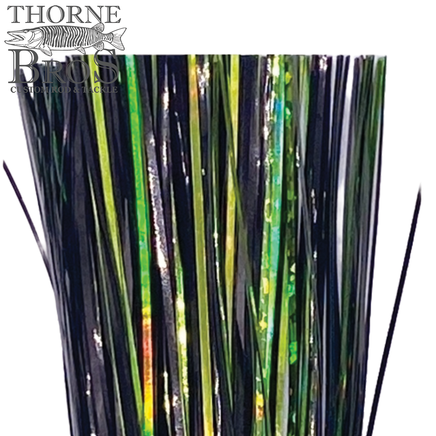 Thorne Brothers Pre-Tied Tinsel Skirt-Blended Tinsel