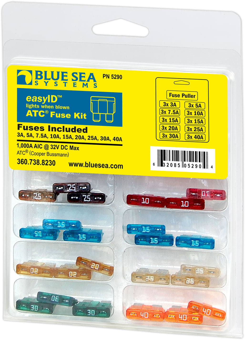 Blue Sea Systems easyID Fuse Kit 5290