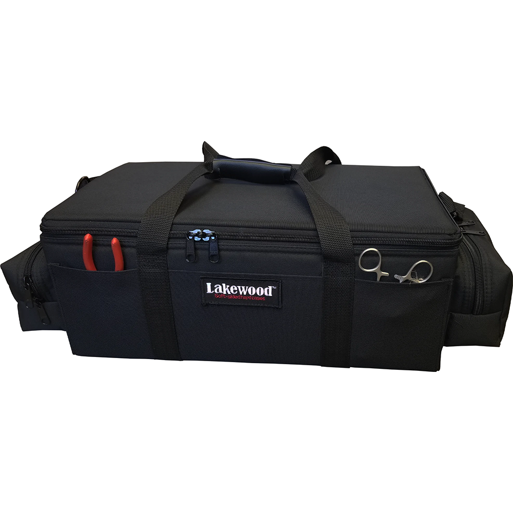 Lakewood Fishing Black Sidekick Tackle Box with Removable Dividers