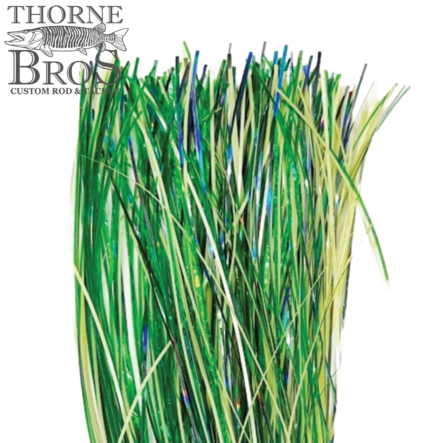 Thorne Brothers Pre-Tied Tinsel Skirt-Blended Tinsel